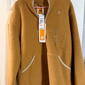 Timberland Tan Fleece Jacket